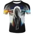 2020 Мужская футболка с принтом духа аниме вода 3d Ангел футболка унисекс-взрослая хипстерская 3D футболка s Уличная Хип-Хоп футболка Топы Футболки