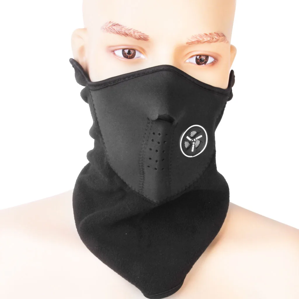 Модная зимняя теплая маска для защиты ушей и шеи вуаль рыбалки езды на велосипеде