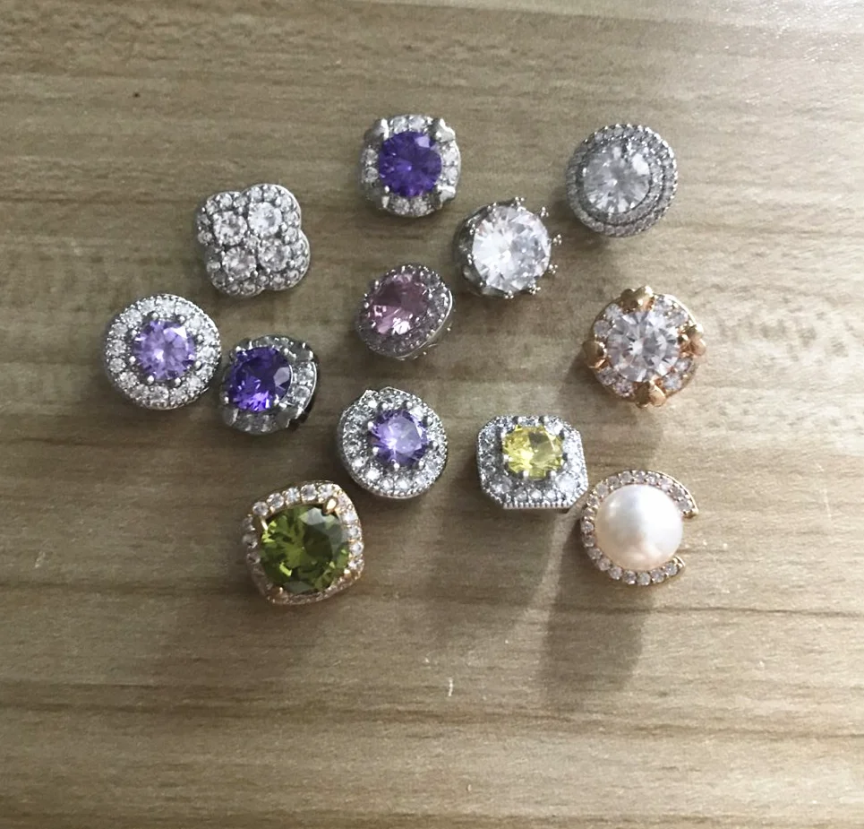 Маленькая критальная пуговица для роскошного Кашемирового пальто свитер ткань