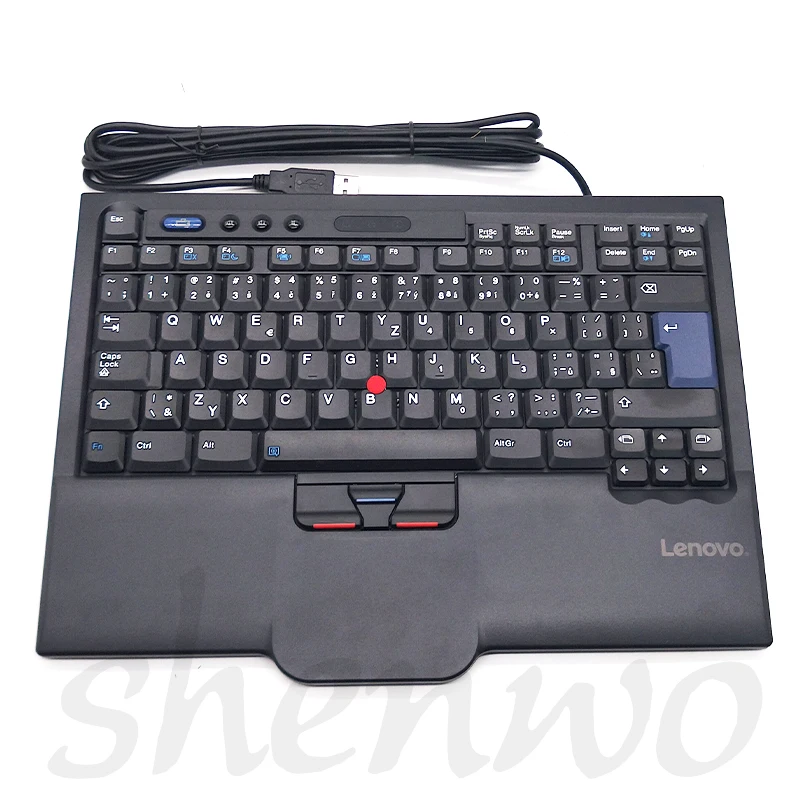 Оригинальная USB-клавиатура UltraNav с трекоточкой проводная SK-8845CR 46W6716 00MV950 Чешская