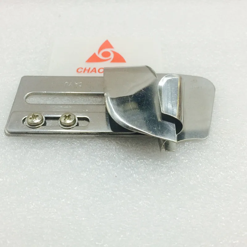 Швейная машина обмотка края трубы рулон кромки Потяните трубку Двойная игла