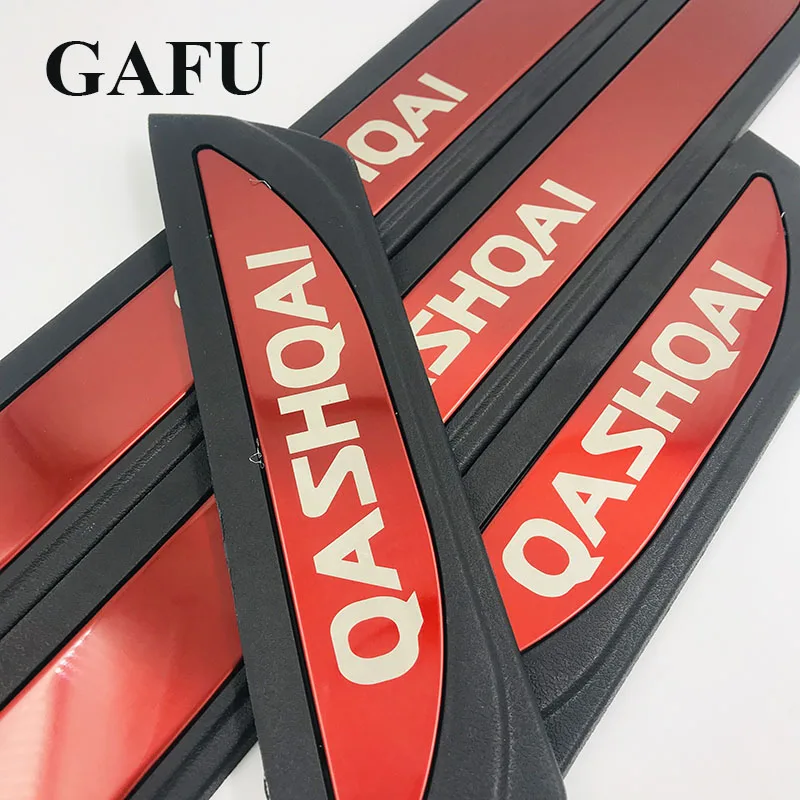 Аксессуары для Nissan Qashqai J11 2018 2019 2020 защитная наклейка из нержавеющей стали на
