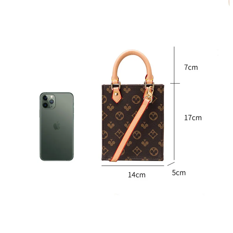 

Fashion Designer Brand Women Shoulder Crossbody Bags for Cell Phone Female 2021 Pvc Famous Mini Purses and Handbags Girls Small