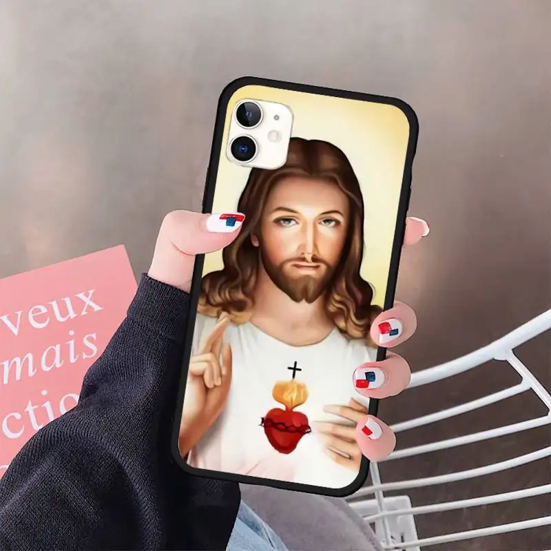 

Divine Mercy Jesus Cross Phone Case for iPhone 11 12 pro XS MAX 8 7 6 6S Plus X 5S SE 2020 XR