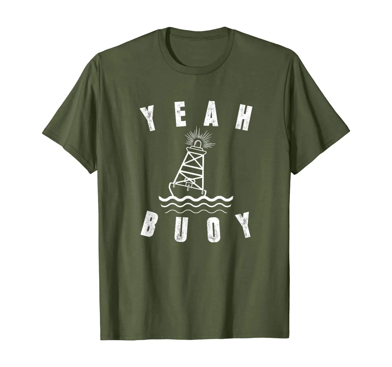 

Yeah Buoy Sailing T-Shirts nautical theme Tee Shirt. T-Shirt