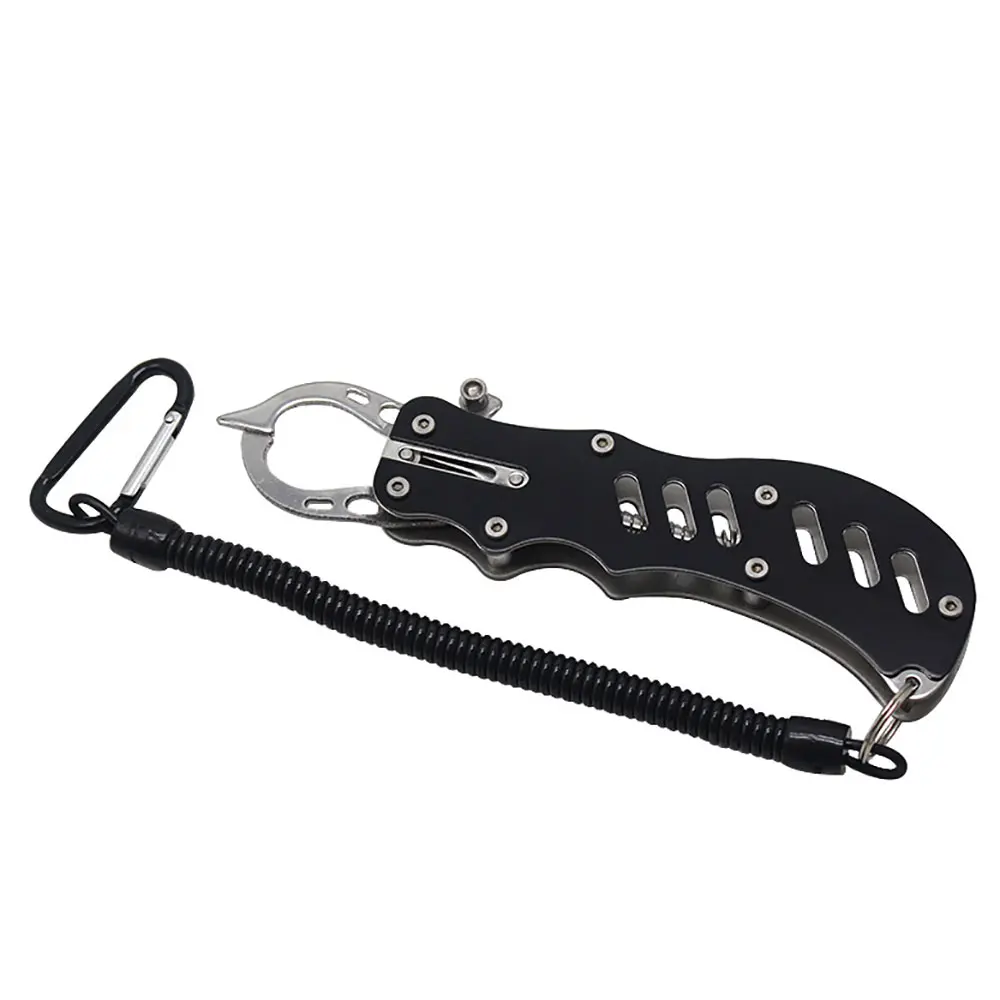 AS Fishing Gripper Grabber Plier Lure Holder Aluminum Alloy Portable Stainless Steel Fish Grip Lip Clamp Tackle Accessories