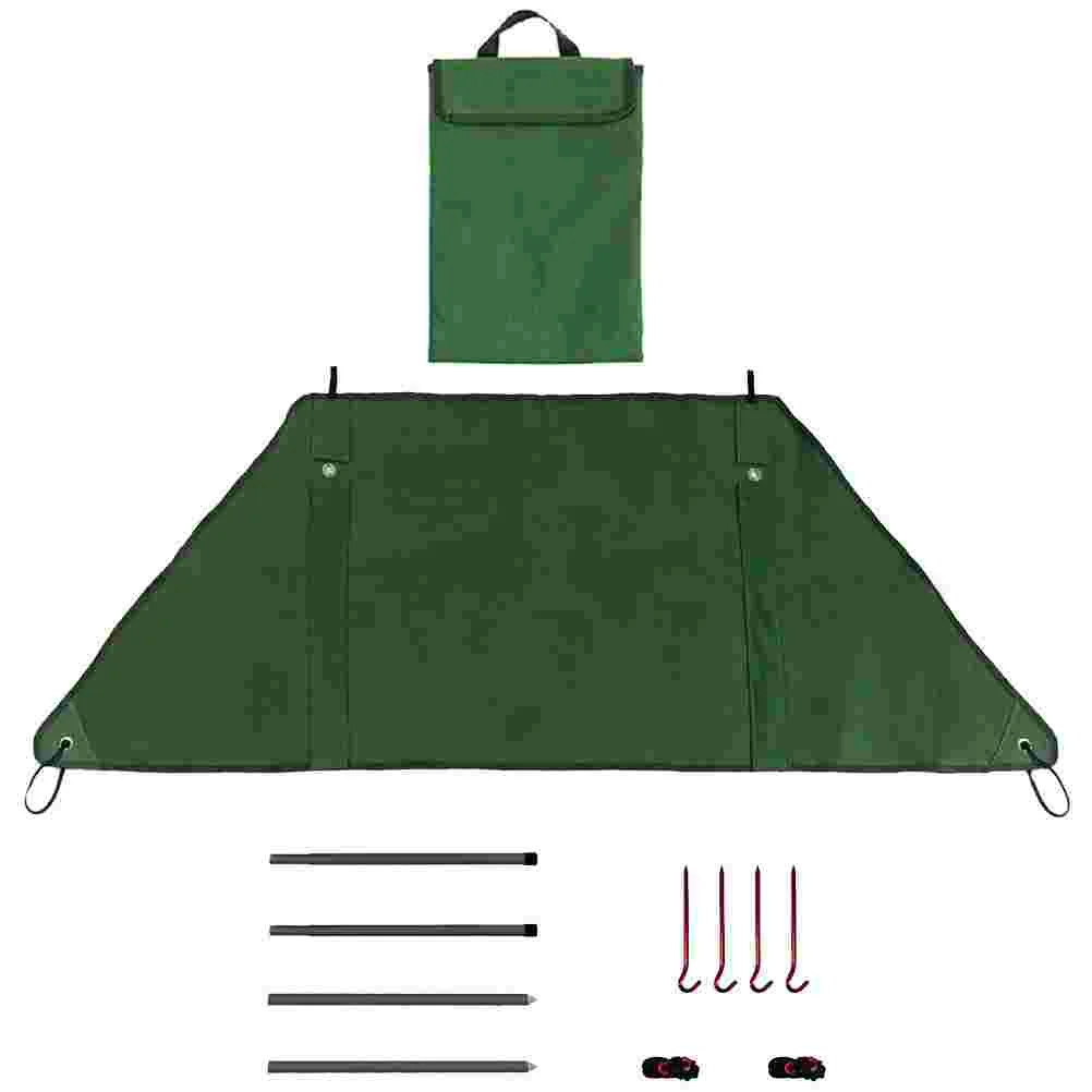 

1 Set Windproof Outdoor Windshield Barbecue Wind Screen Simple Board (Green)