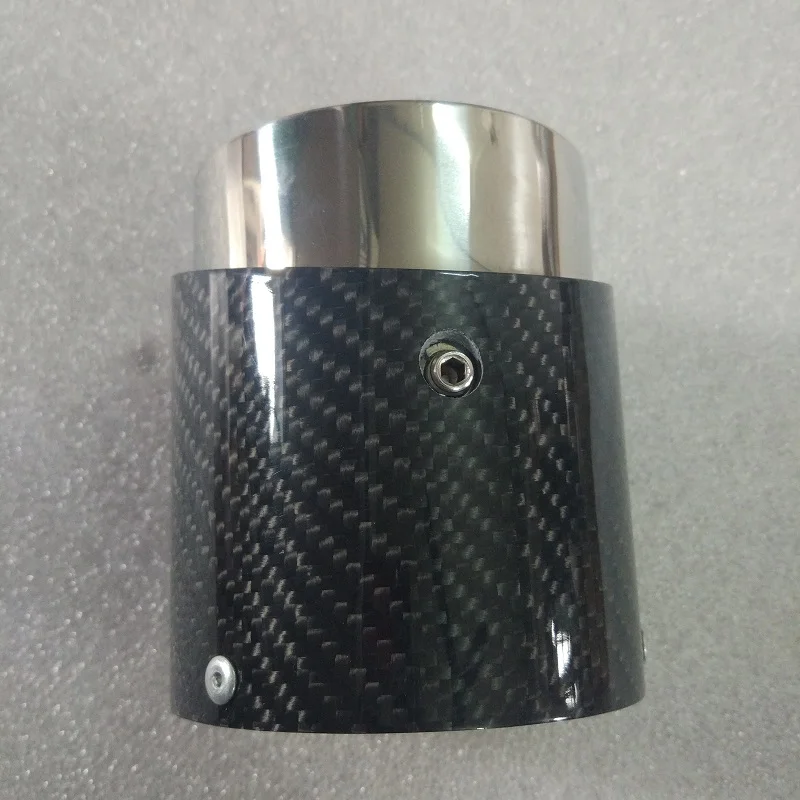 Автомобильные выхлопные трубы из нержавеющей стали углеродного волокна