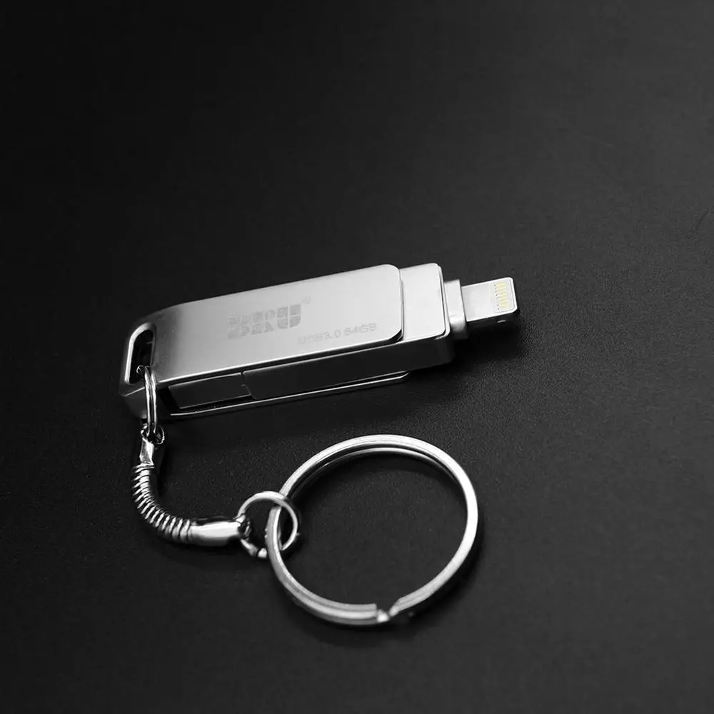 usb флешка юсб флешки для iphone ipad 3 0 карта памяти 32 гб 64 2 в 1 ручка накопитель внешних