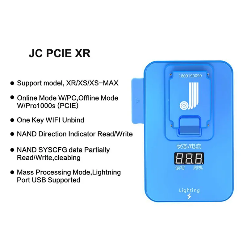 Программатор JC Pro1000S P7 P8 PCIE NAND последовательный инструмент для ремонта и чтения