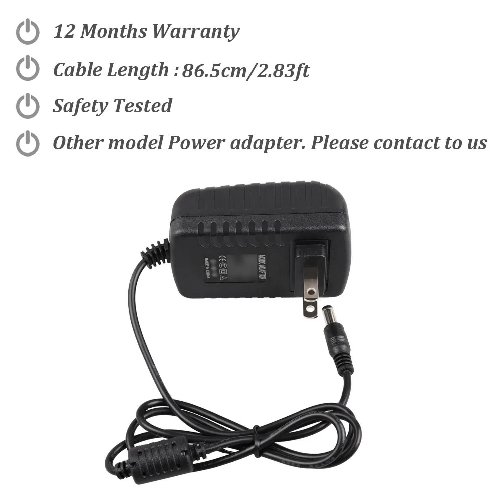 DC 12V записьной проигрыватель, проигрыватель Зарядное устройство адаптер для Crosley Radio CR49 CR89 CR49-BT CR49-TA CR249 CR249-TA CR32CD CR6233A CR7002A