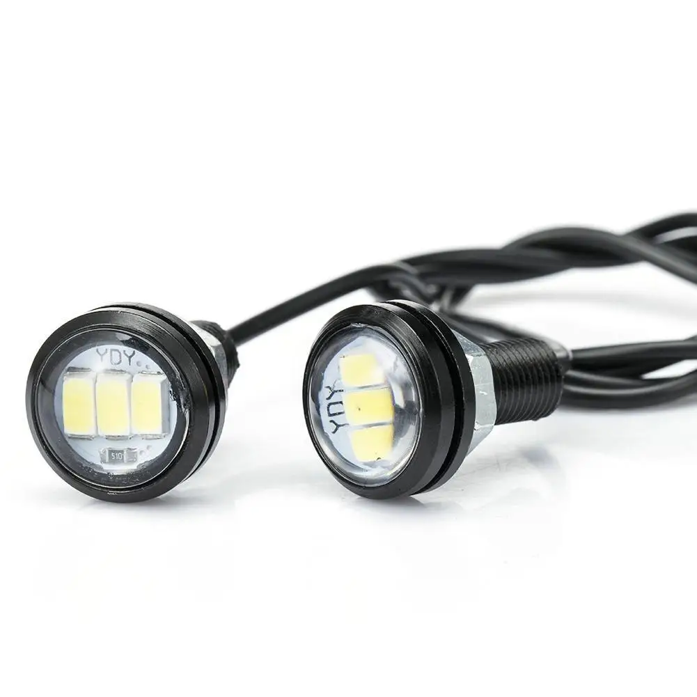 2 шт. мотоциклетная лампа ястреб огня модификация педали светодиодная зеркальная