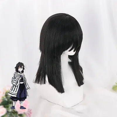 Костюм для косплея из аниме рассекающий демонов: кимоно no Yaiba костюм Iguro Obanai