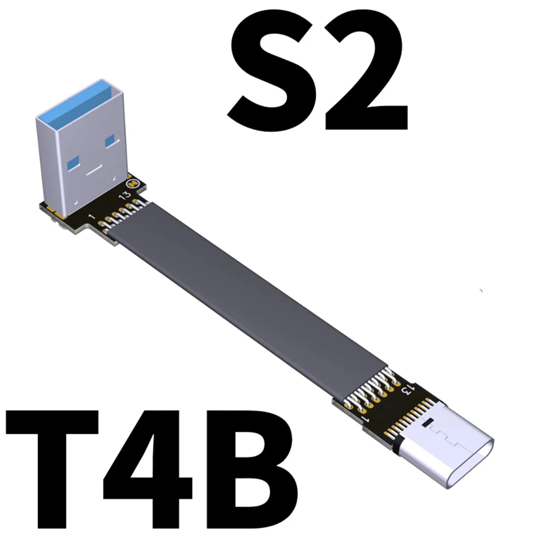 USB3.1   / USB3.1 USB-C USB-A   A Female to C Male Type-c Bend 10 /