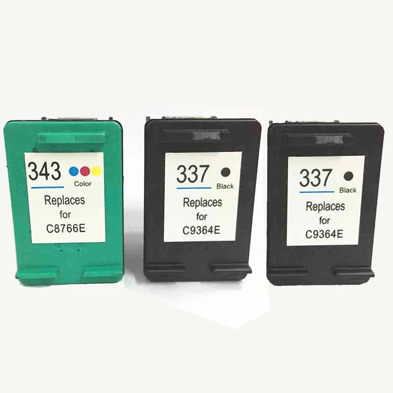 Чернильные картриджи einkshop 337 совместимые с hp 343 для Photosmart C4180 C4190 D5160 5940 6940 6980 D4160 6310