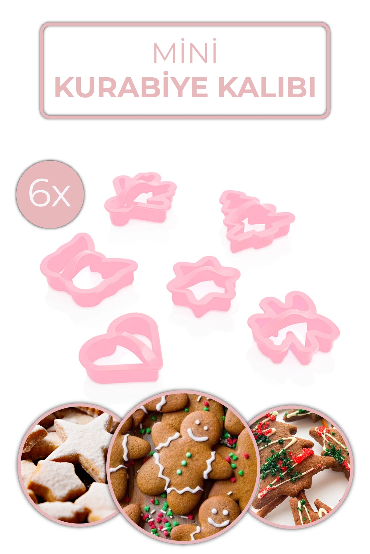 

6'lı Cookie Mold