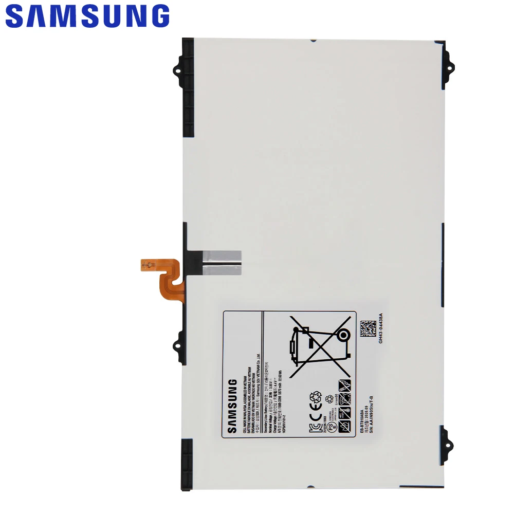 Оригинальная сменная батарея Samsung для Galaxy Tab S2 9 7 T815C T813 T815 T819C стандартная