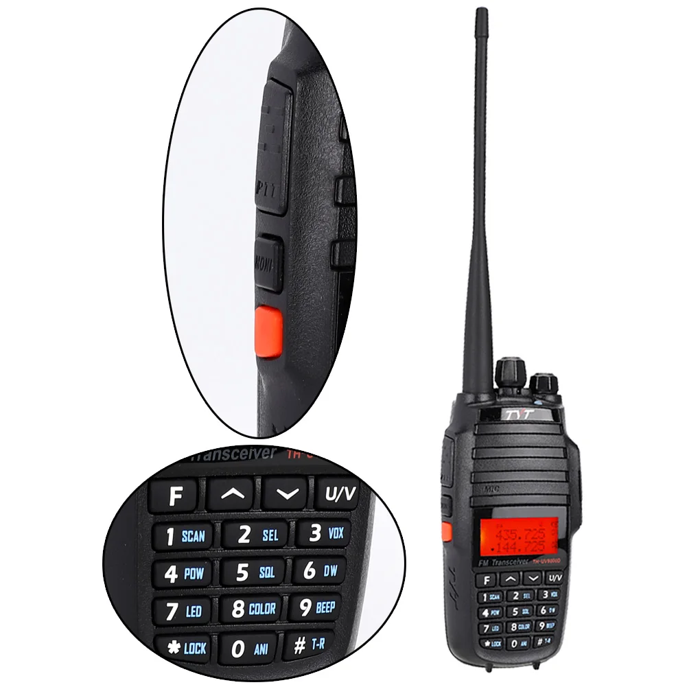 TH-UV8000D ультра-высокая выходная мощность 10 Вт ручная рация с круглой рацией |