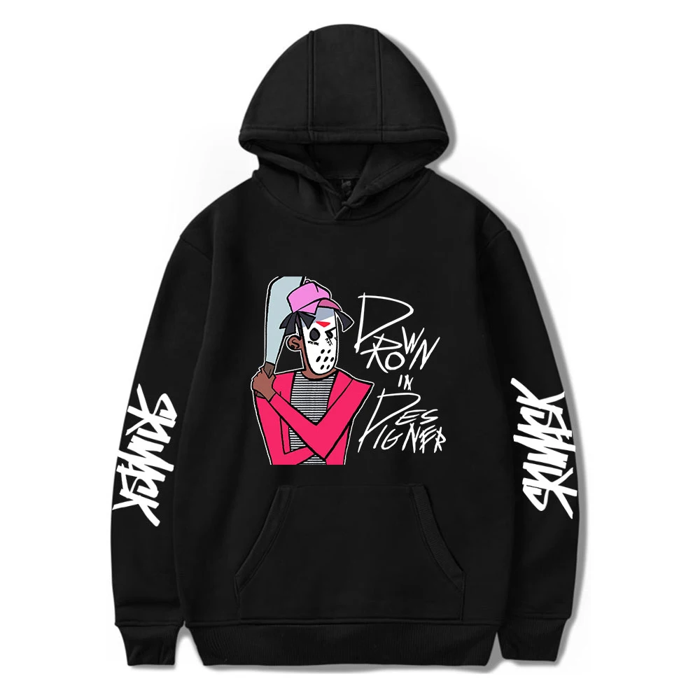 

Print Funny Cool SKI MASK THE SLUMP GOD Hoodies Sweatshirt Fashion Kid's Men Women Harajuku Casual Autumn Winter Warm Pullovers