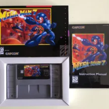 16 битные игры ** Mega Man 7 (Американская версия! Коробка + инструкция