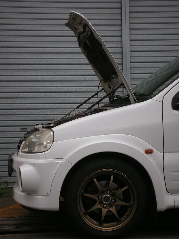 Демпфер для 2003 2005 Suzuki SWIFT Sports HT81S передняя крышка капота модифицирующие | Крепежные бруски -1005001514583158
