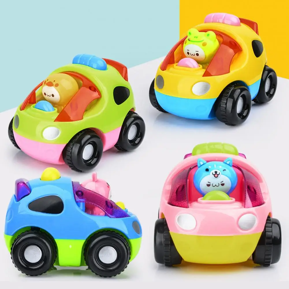 

Children Cartoon Baby Car Set Model Drop Resistant Inertial Sliding Vehicle Toy Boys Girls Baby Birthday Surprises Funny Gift