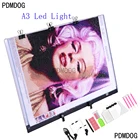 Алмазная живопись светильник тбокс A5A4A3 светодиодный планшет для рисования цифровая графика электронная супертонкая 5d светильник художественная световая панель