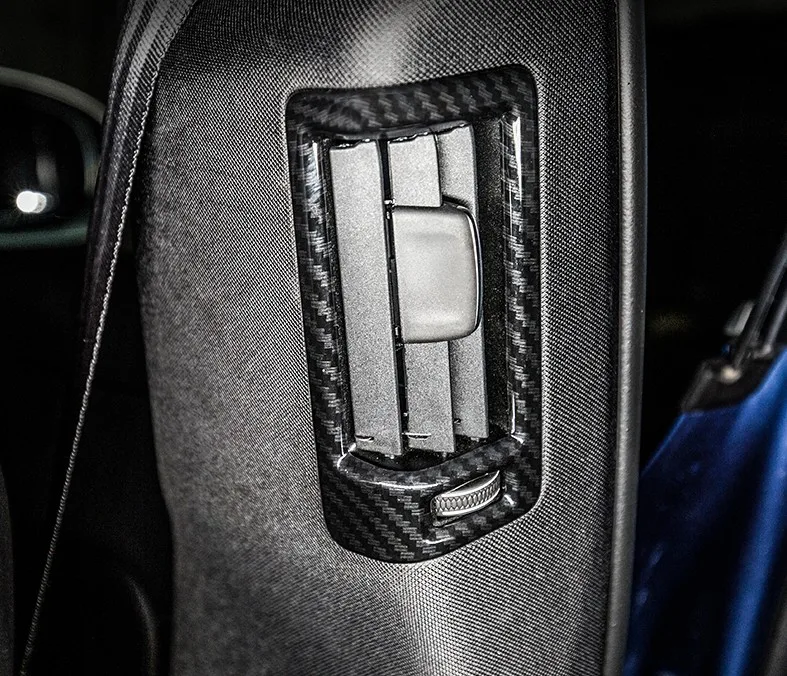 

Подходит для Volvo 18-20 new XC60 S90 внутренняя модификация B-pillar air декоративная рамка выпускного отверстия задняя панель воздуховыпускного отверст...