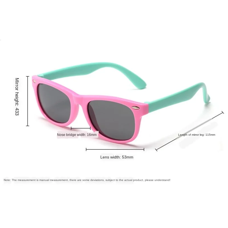 

Kids Polarized Sunglasses Silicone Safety Gift Fashion UV Protection Boy Sunglasses Children Baby UV400 Glasses Fashion Glasses