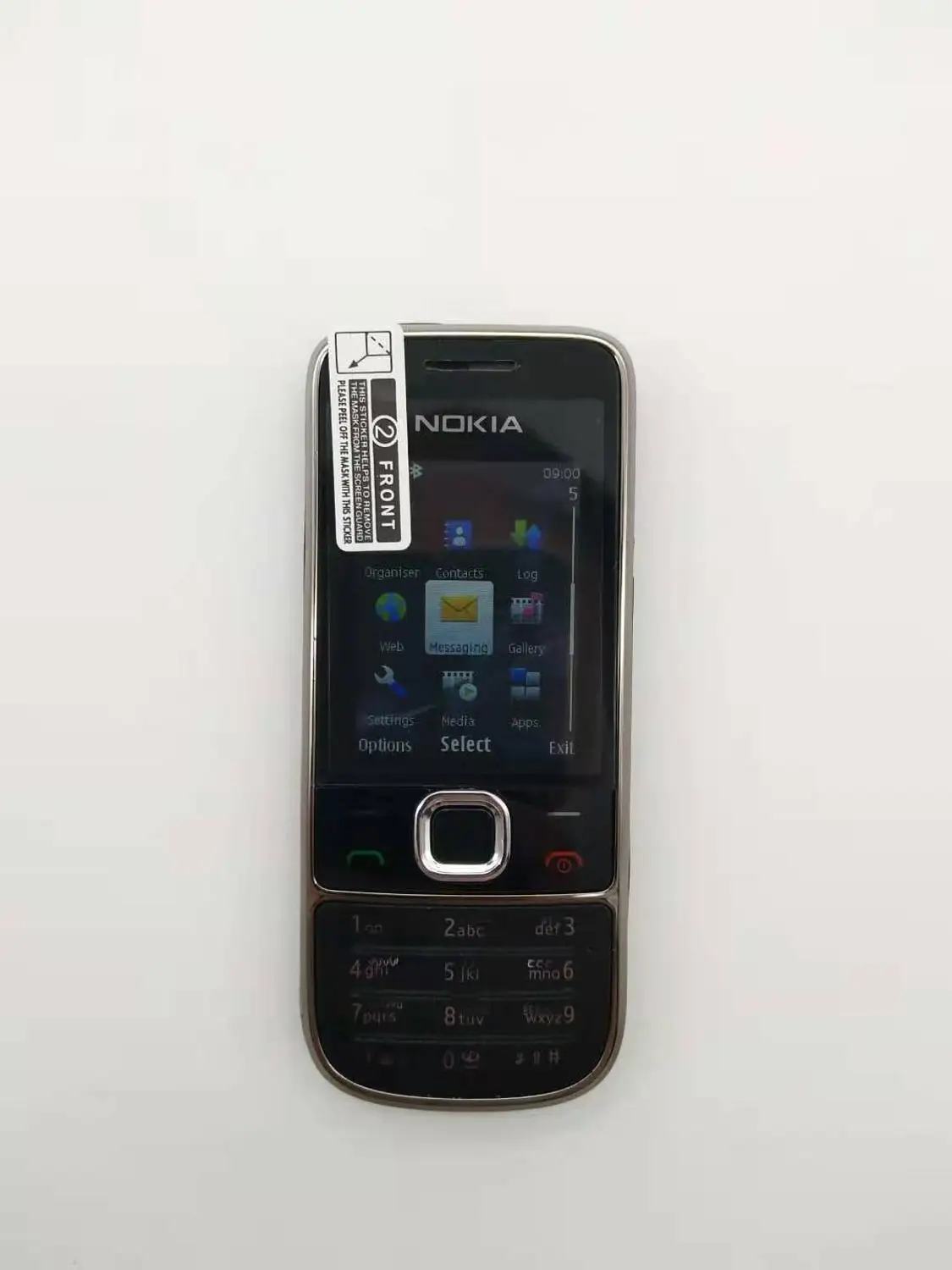 nokia 2700C 2700 классический разблокированный мобильный телефон GSM 2MP FM Mp3 плеер дешево nokia телефон - Цвет: Черный