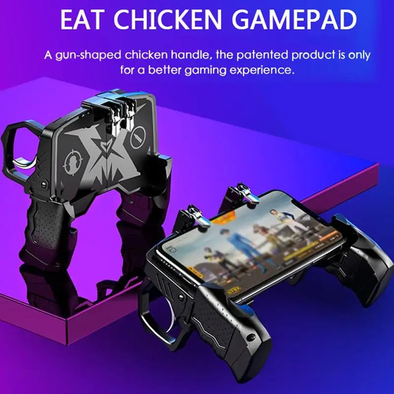 Новый K21 металлический Pubg контроллер Джойстик для мобильная игра iPhone телефон