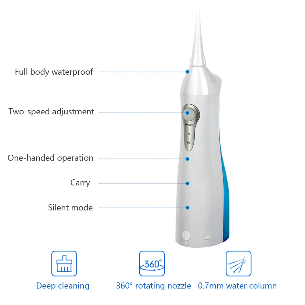 Электрическая машинка для чистки зубов с красными зубьями портативный