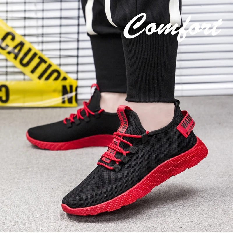 Кроссовки мужские сетчатые для бега мягкие дышащие кеды светильник ная обувь