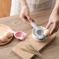 4 colors plastic egg separator white yolk sifting home kitchen chef dining cooking gadget new arrival