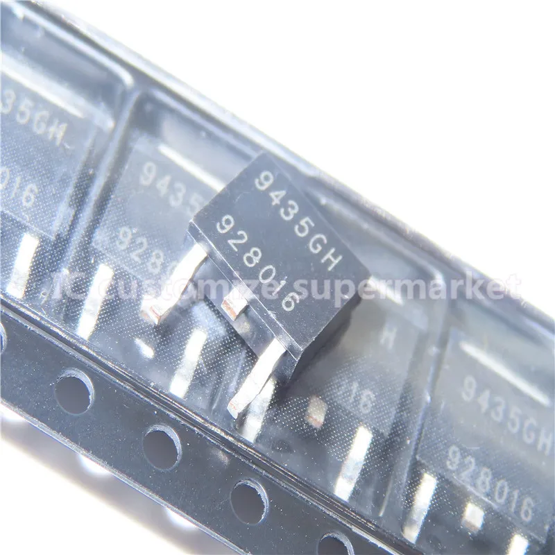 10 шт./лот NWE 9435GH AP9435GH TO 252 SMD MOS полевая трубка с эффектом 30 в 20 А P channel|Интегральные