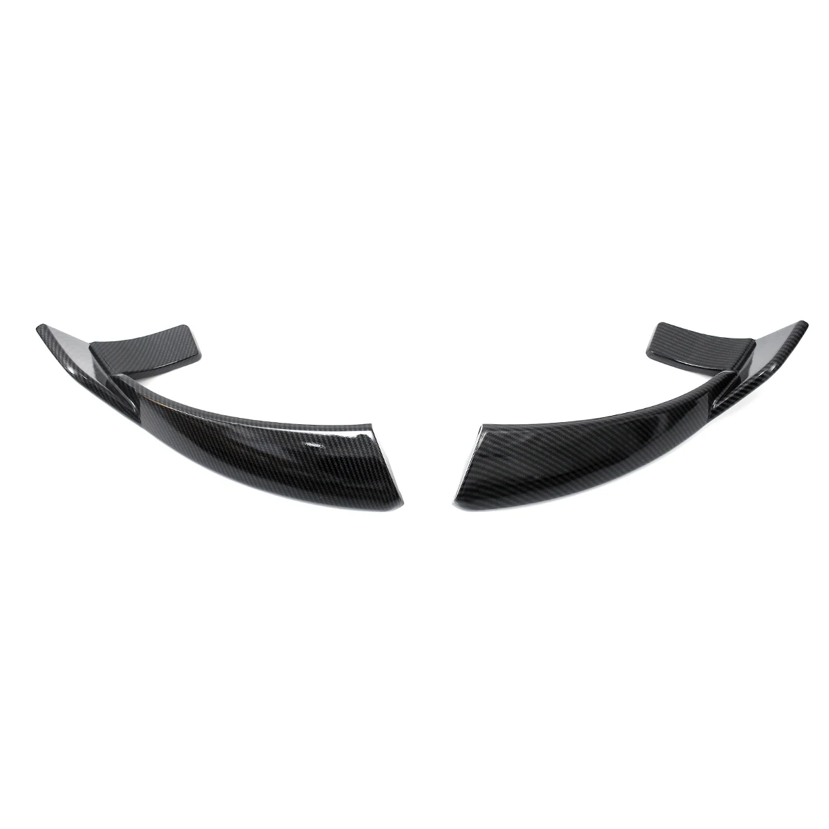 3PCS Carbon Fiber Look Car Front Bumper Splitter Lip Spoiler Diffuser Guard Cover Trim For Mercedes Benz GLC X253 2016-2019 | Автомобили и