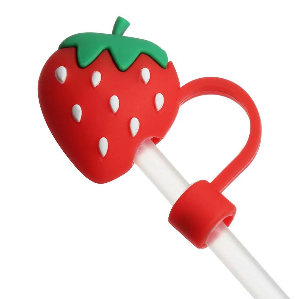 Силиконовая соломенная вилка многоразовая герметичная Питьевая Пылезащитная