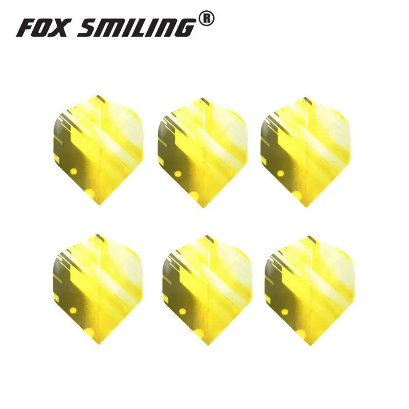 Fox Smiling 6 шт. 2BA 35 мм нейлон Дротика валы с 6 шт. Дротика s полеты красочные аксессуары для игры в Дартс