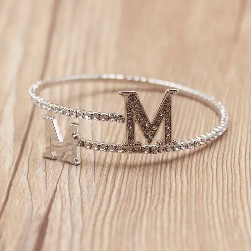 Новое поступление простые нежные браслеты золото/розовое золото/серебро браслет