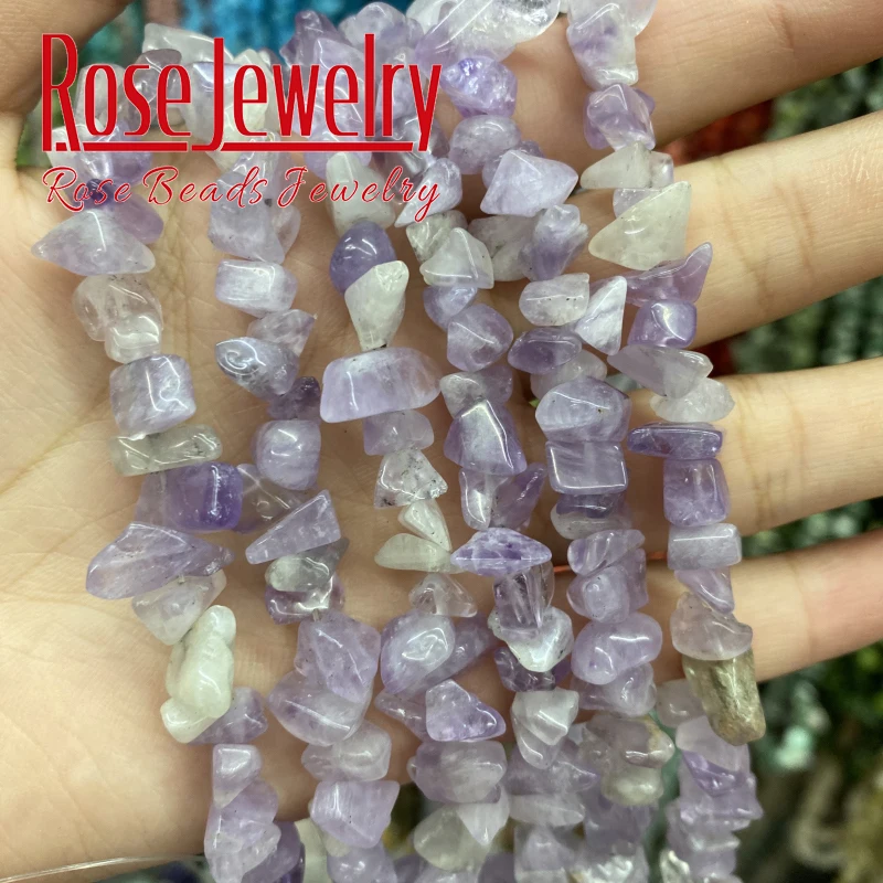 Естественное сочетание нерегулярный свободной формы чип гравий фиолетовыми