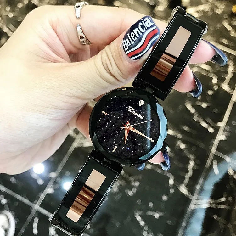 Часы наручные женские кварцевые брендовые Роскошные модные с браслетом под