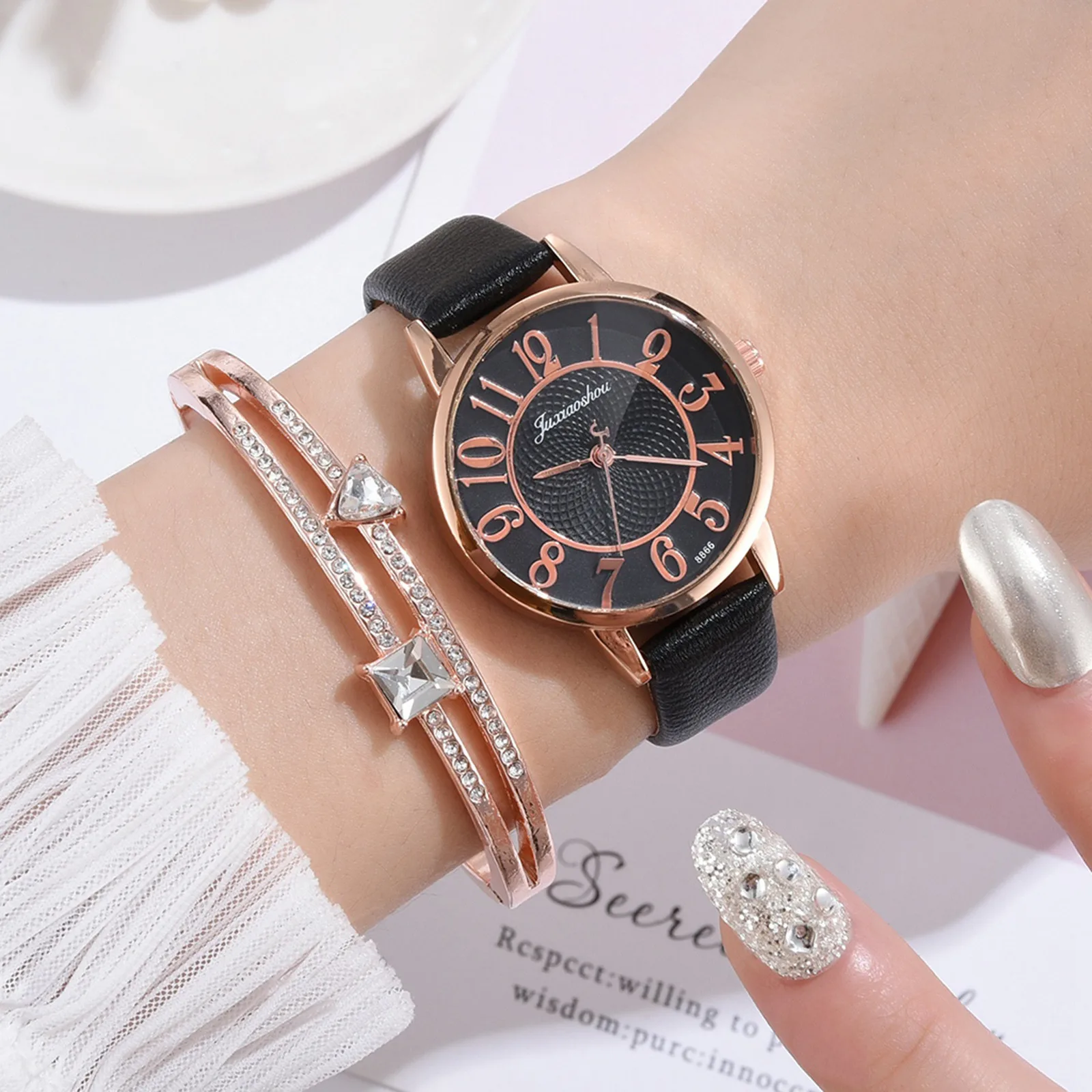 

Women Watches Rose Gold Montre Femme 2020 Women Luxury Leather Fashion Relojes Para Mujer Luxury Wrist Watches Reloj Mujer #107