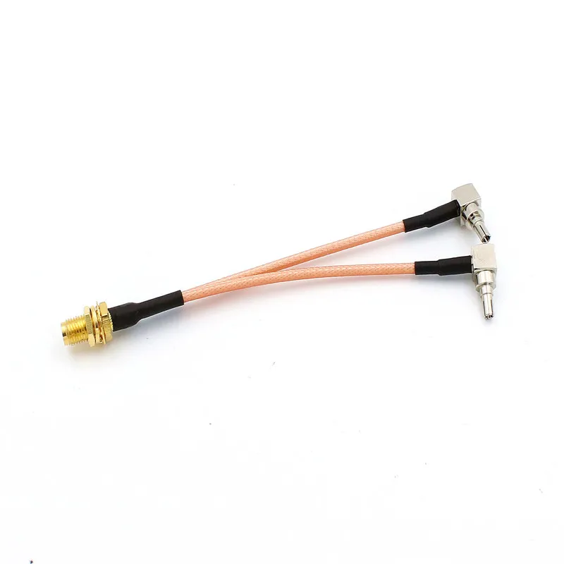 1 шт. 3g 4G антенна гнездо SMA CRC9 разъем сплиттер-Сумматор RF коаксиальный кабель для пигтейлов для 3g 4G модем роутер
