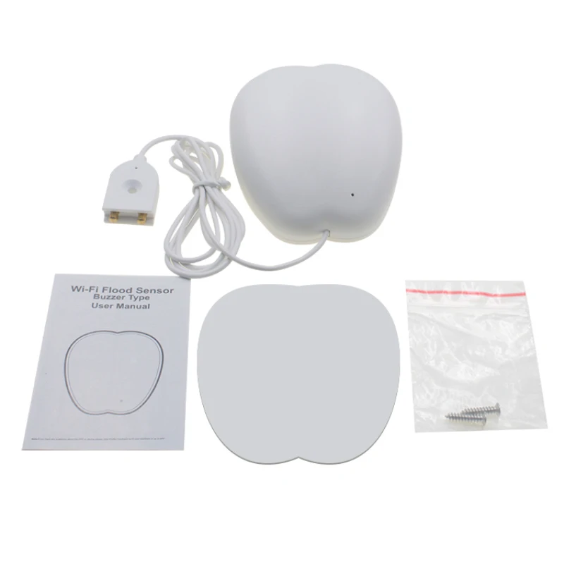 

Tuya Wifi Water Leakage Alarm Independent WIFI Water Leak Sensor Detector Flood Alert Overflow Security Alarm System Tuya Smart