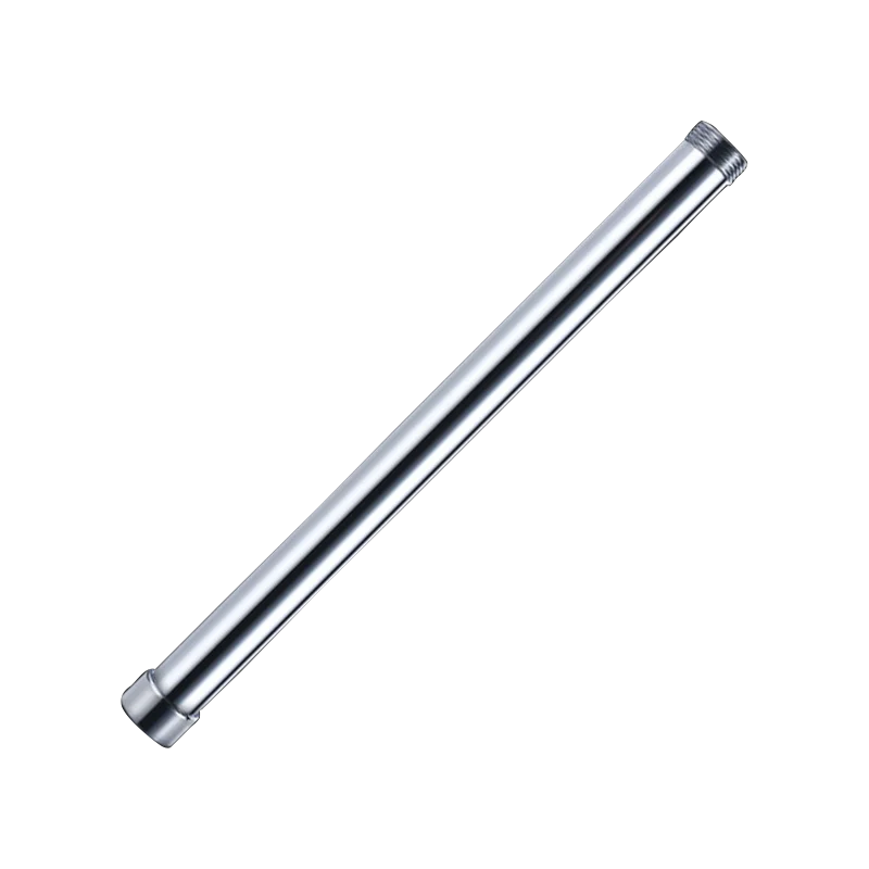 shower extension pipe square bathroom shower arm high quality stainless steel round shower extension pipe 30 cm extension pipe free global shipping