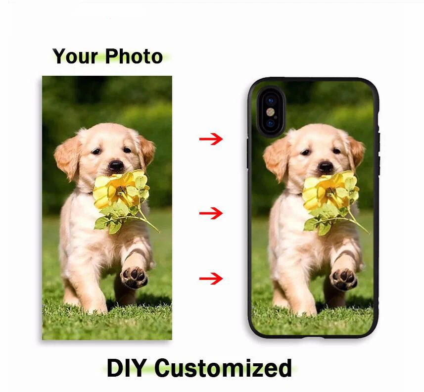 Чехол для телефона с изображением на заказ iPhone 6 7 plus 8 Plus X 11 Pro XS MAX XR подарок