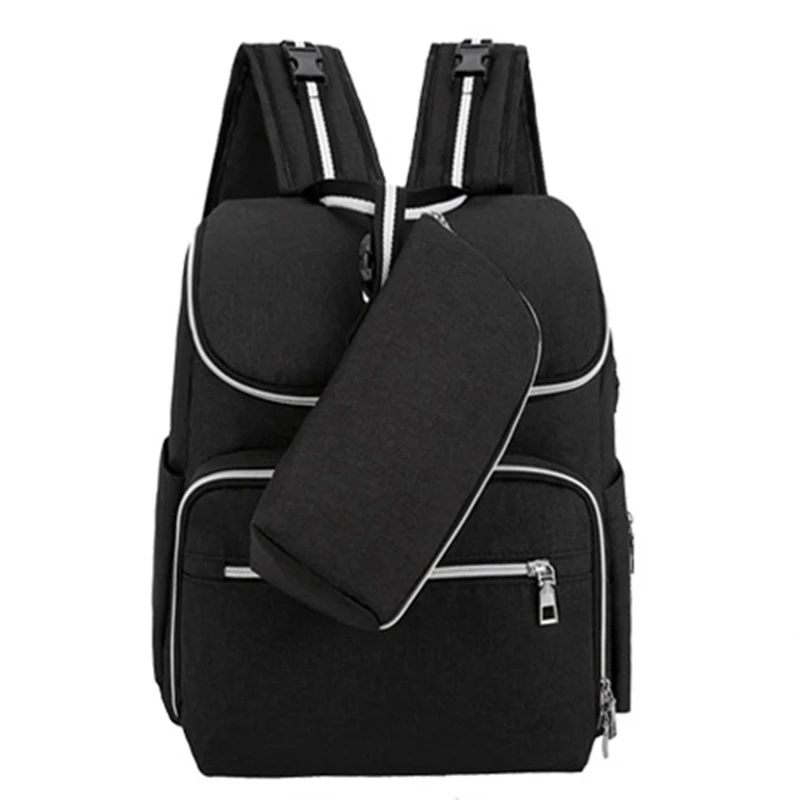 Водонепроницаемая сумка для подгузников мамы отдельная бутылочек большая