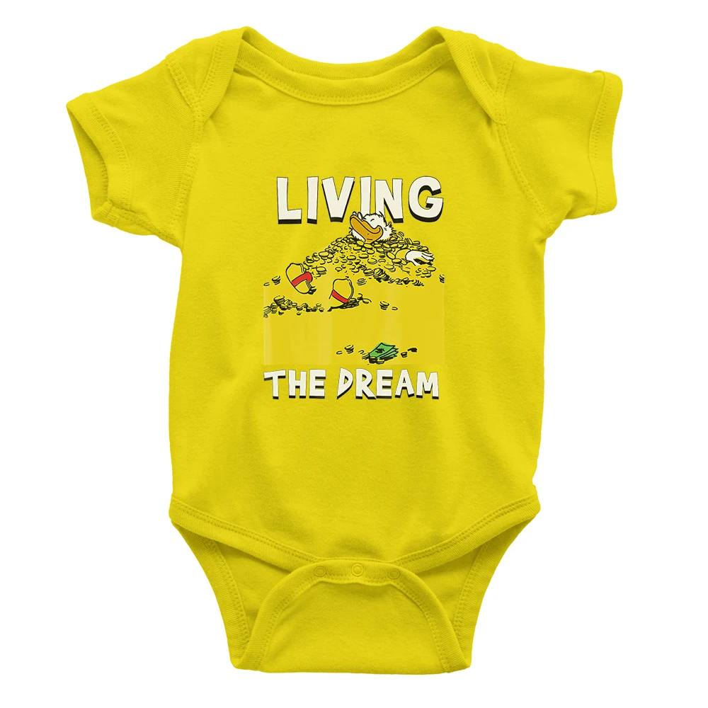Mono para reci&eacute;n nacido, productos de Disney Scrooge McDuck, mono con estampado para beb&eacute; y ni&ntilde;a, Mono para ni&ntilde;o de 0 a 24 meses, tendencia de estilo Harajuku para las cuatro estaciones, novedad de verano-4
