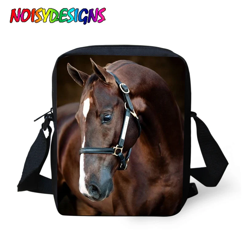 Сумка на плечо для девочек маленькая школьная сумка с 3D рисунком животных