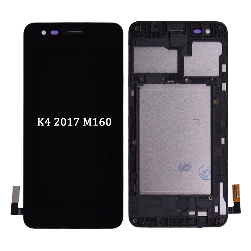 Для LG K4 2017 M160 ЖК дисплей сенсорный экран дигитайзер с рамкой в сборе для M160|touch screen